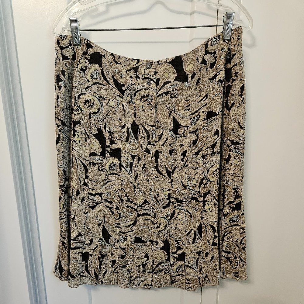 Jones New York silk skirt Sz 12